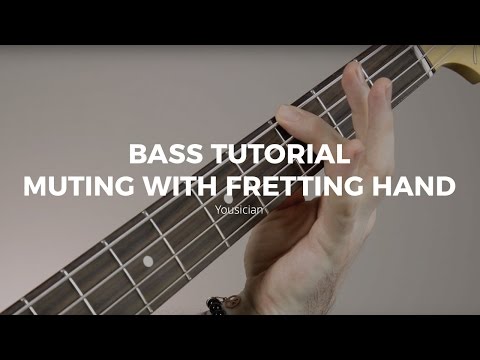 bass-tutorial-–-how-to-mute-with-the-fretting-hand