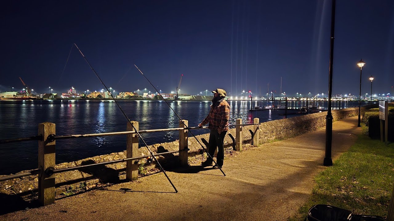 Улица Fishing Magazine Lane, Саутгемптон, морозной январской ночью!