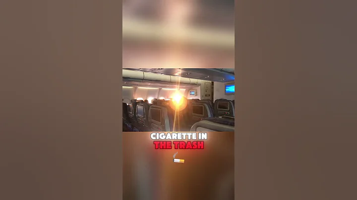 Why Do Planes Still Have Ashtrays? 🚭✈️ #shorts #airplane