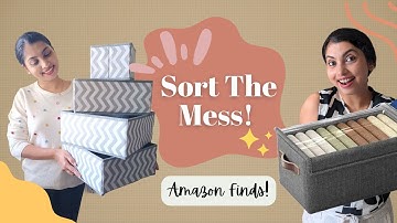 5 Tried & Tested Amazon Storage Finds! Maximum Space, Easy Storage And Effortless Organization