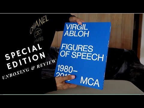 SPECIAL EDITION!! Virgil Abloh x MCA Figures of Speech (UNBOXING/REVIEW)