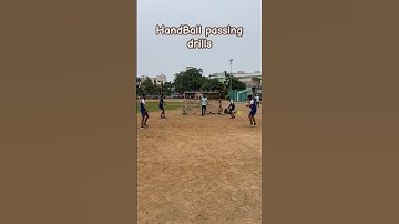 Handball passing drills for beginners🤾🏽‍♂️ #handballtraining #handball #trending #youtubeshorts