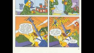 Simpsons Comics 055  2001 #comic book