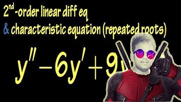 Auxiliary equations with repeated roots - Differential Equations