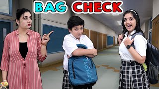 BAG CHECK | Surprise school bag check by teacher | Funny Video | Aayu and Pihu Show screenshot 4