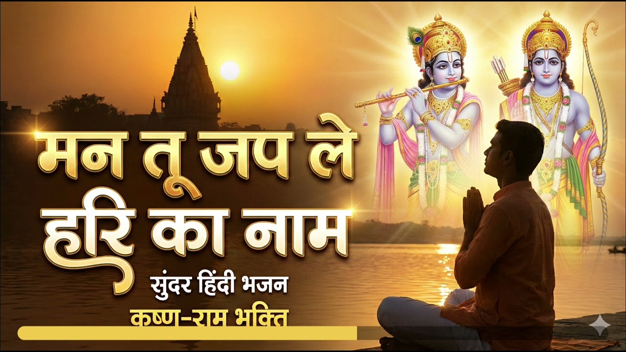 Man Tu Jap Le Hari Ka Nam | सुंदर हिंदी भजन | Krishna/Ram Bhajan