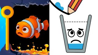 Happy Glass Vs Save The Fish New UPDATE Satisfying Double Walkthrough Gameplay Next Level! screenshot 5