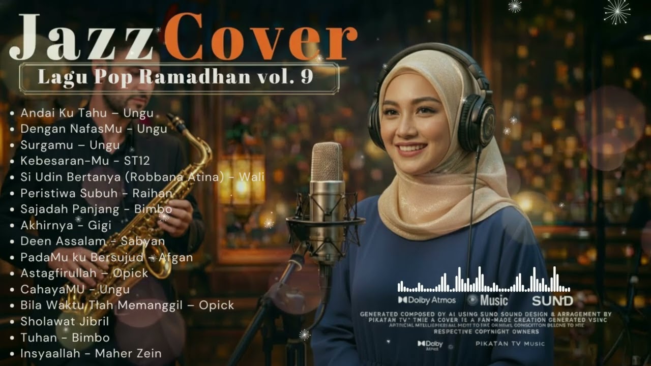 Dengar Ini Saat Ramadhan… 🌙Jazz Cover | Lagu Religi Menyentuh Hati Vol. 9 | Full Album Pilihan