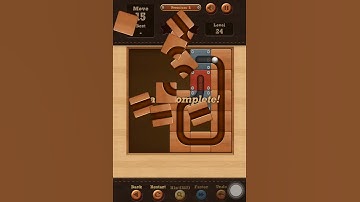 Roll the Ball slide puzzle Premium L Pack Level 24 Solution