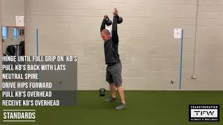 Double Kettlebell Hang Power Snatch
