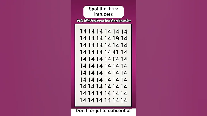 Spot the three intruder 14  - Math Quiz  #maths #quiz #shorts #gk #education