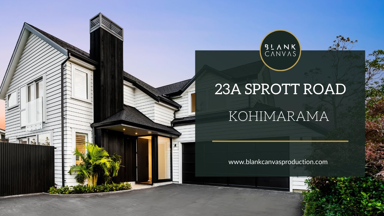23A Sprott Road Real Estate Videographers Blankcanvas YouTube