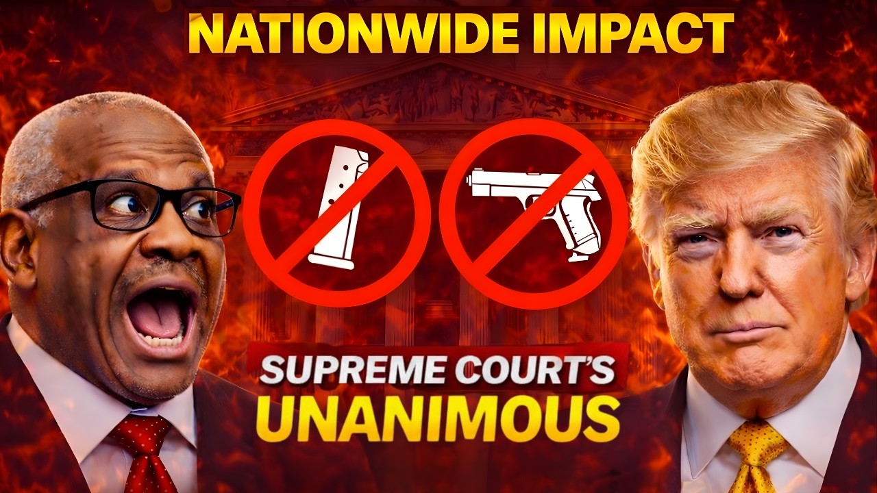 Nationwide Impact Supreme Court’s Unanimous 9–0 Decision Changes Gun Rules Across America