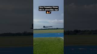 This Freewing 70mm SR-71 Rips🔥 | Flown by Sean #aviation #rcairplanes #freewing #sr71blackbird