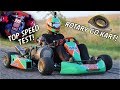 Rotary Shifter Go Kart TOP SPEED! | Rotary Motorcycle Kart Ep 8