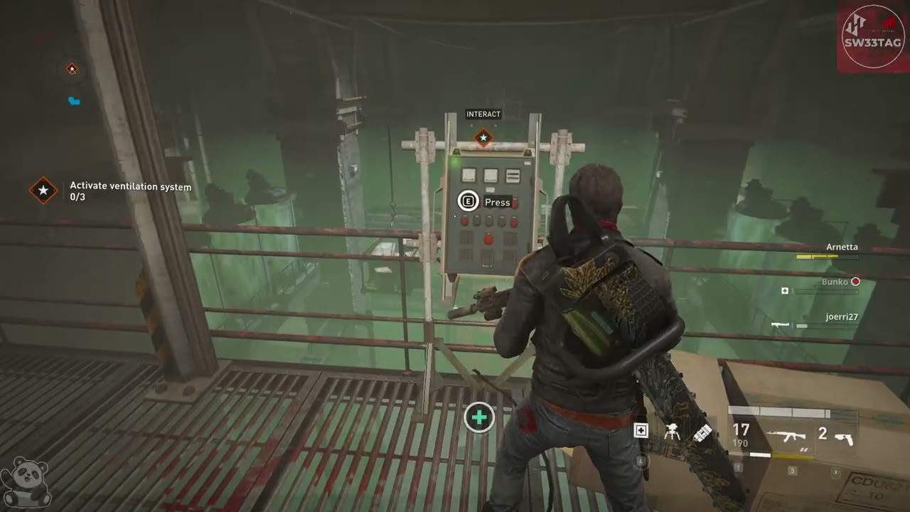 SW33tag World War Z Mouse and keyboard Training Session