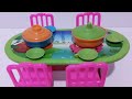 [toy asmr] Kitchen PlaySet ASMR Satisfying with Unboxing No Talking | Review Toys