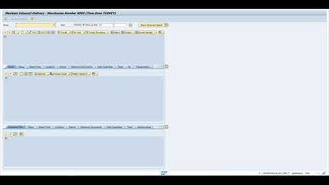 SAP EWM Create Inbound Delivery with HU