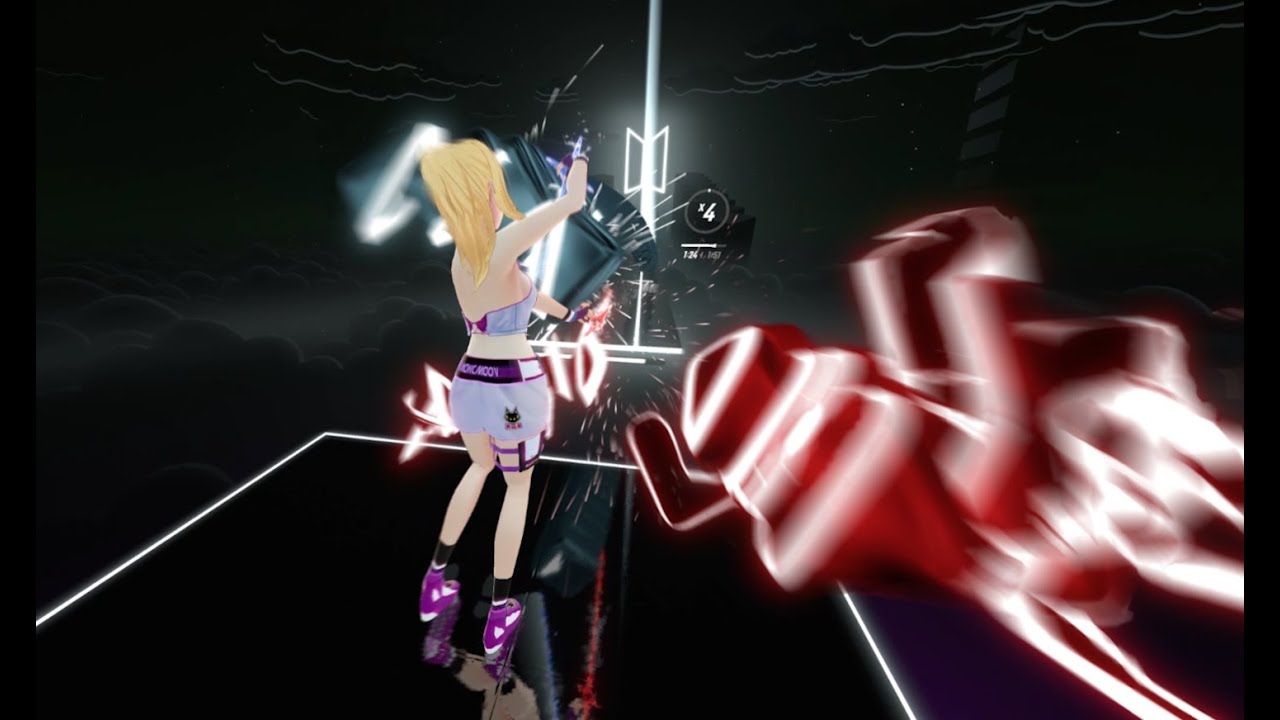 Beat saber time for a Hot Milk [Snail's House] YouTube