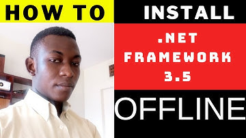 Install .Net Framework 3.5 offline without internet