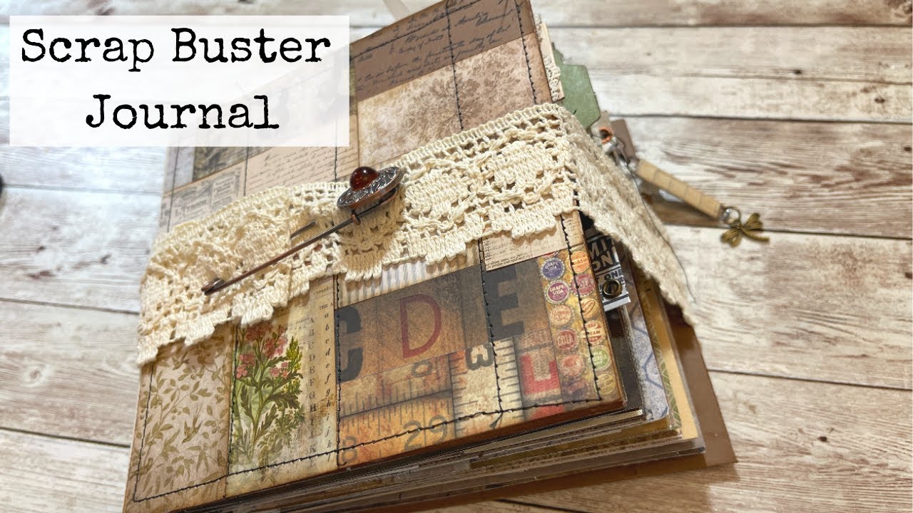 Cori Dahmen Scrap Buster Idea Journal Flip Through