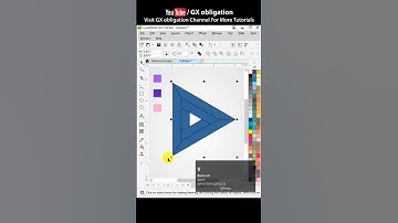 New rectangle modern logo design in corel draw | #coreldraw #shorts