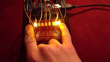 Arduino 1D Pong Game