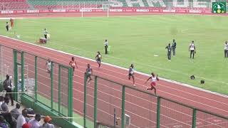 GRACE NWOKOCHA WINS WOMEN 100M HEAT AT EDO 2020 SPORTS FESTIVAL