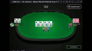 NunoAlvarez vs. dudd1 50/100 Heads Up NLHE (February 25 2026)