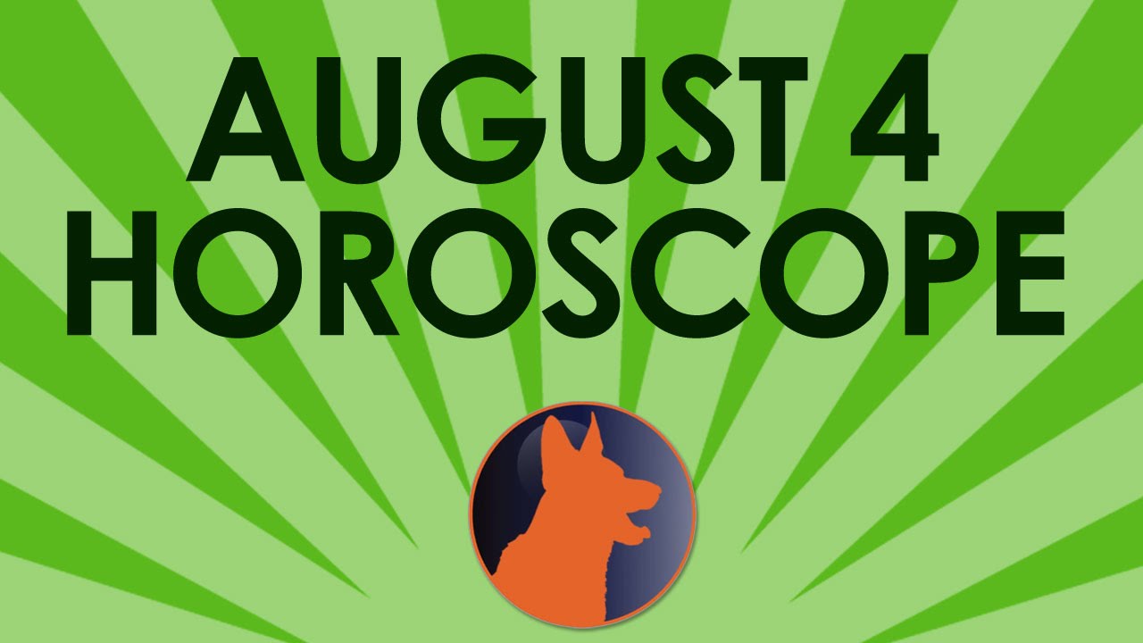 Digital Doggy Horoscope August 4 YouTube
