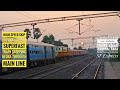 #shorts #indianrailways #bihar GZB WAP-7 with 22465 Baba Baidyanathdham SF Express Skipping NEO |ECR