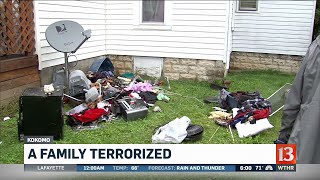Kokomo family terrorized by arsonist