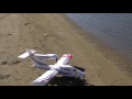 RC Float Plane Flying off Lake Hemet, CA,  8 11 2016