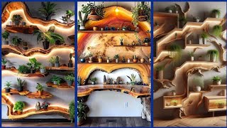 Impressive Dreamy Modern Tree Wall Shelf Decor/Home Decor Wall Interior Decor IDEAS 2024