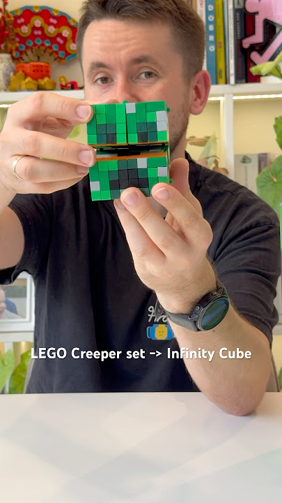 You’ll be surprised what can be built with Creeper LEGO set 🔥 #lego #21276 #creeper #minecraft