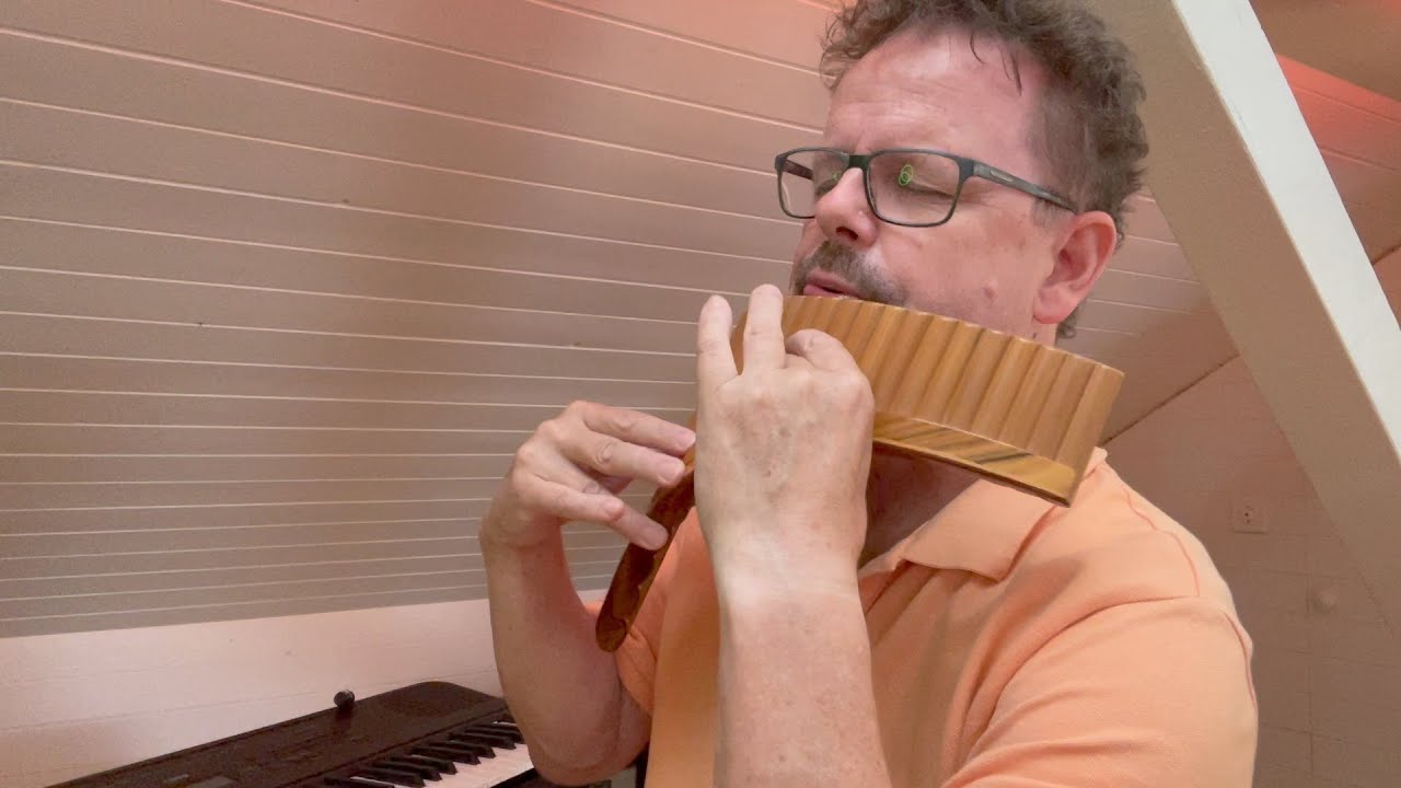 "Amazing Grace" remix gespielt auf pan flute Panflöte von Benjamin