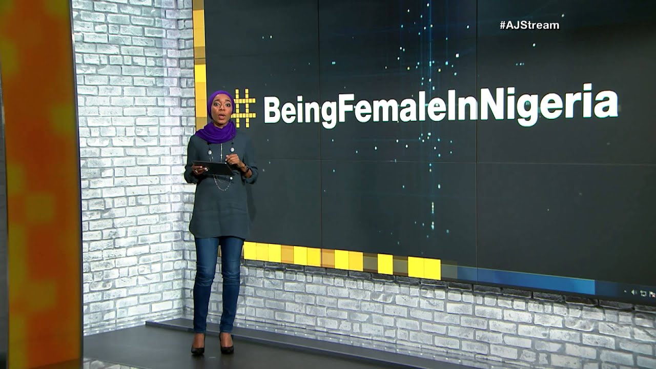 #AJStream 01/07/2015 - نساء يتحدثن علنًا ضد التمييز الجنسي باستخدام #BeingFemaleInNigeria