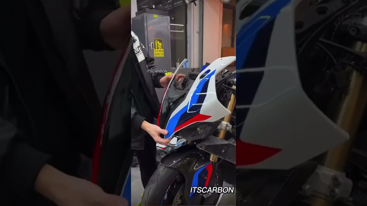 Convert your 2019-2023 BMW S1000RR to 2023 M1000RR #carbonfiber #bmw #s1000rr  #m1000rr #superbike