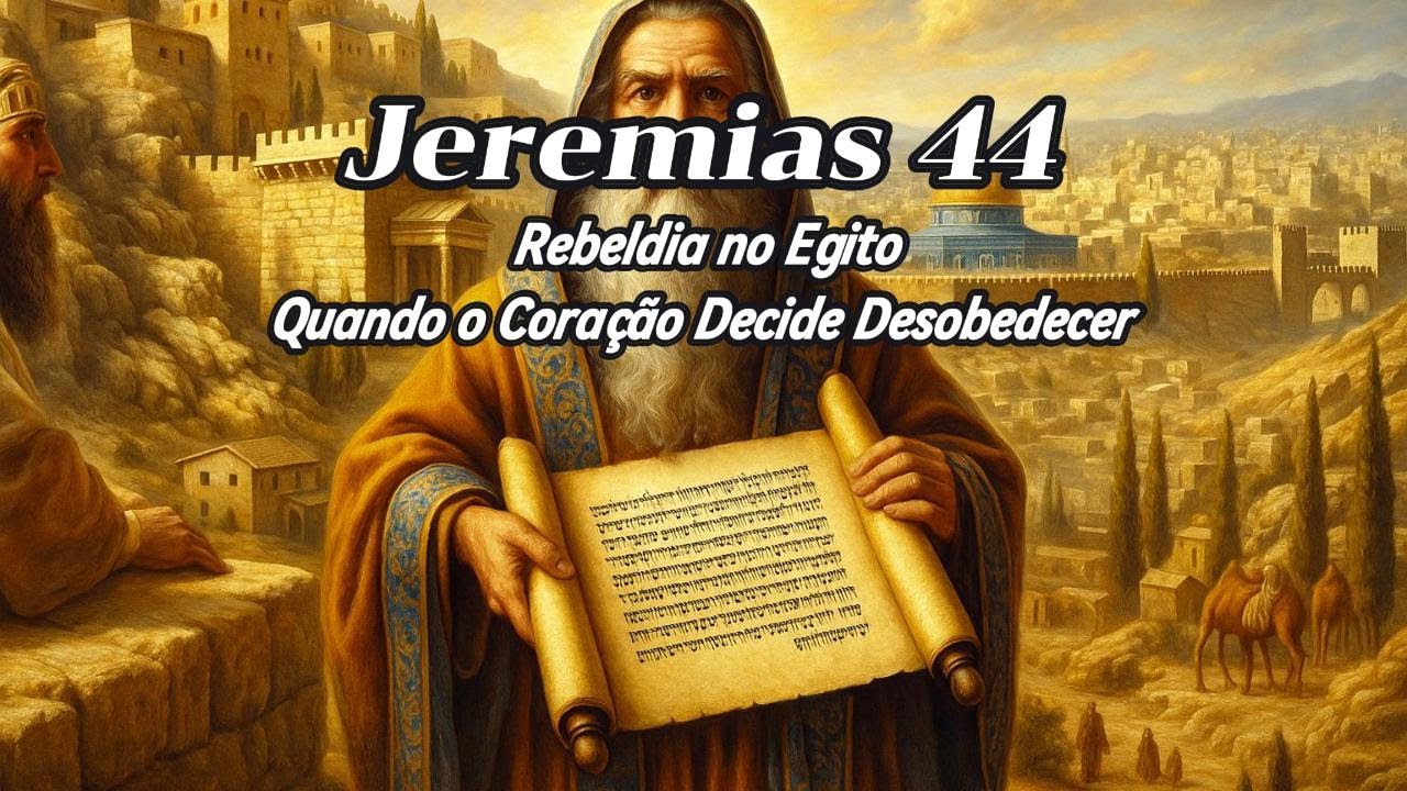Jeremias 44 – Rebeldia no Egito: Quando o Coração Decide Desobedecer