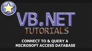 VB.NET Access Database Tutorial [SEGMENTED] Connect & Query MS Access Database [1 of 4]