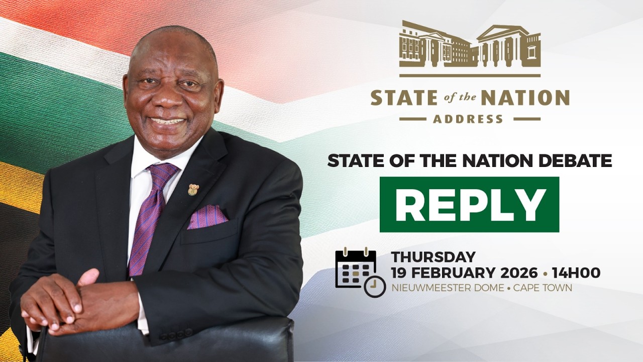 President Cyril Ramaphosa replies to the Debate on the 2026 State of the Nation Address