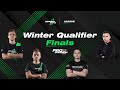 ESportsBattle League | 2020-2021 ФИНАЛ Winter Qualifier PRO Division |  STREAM 1