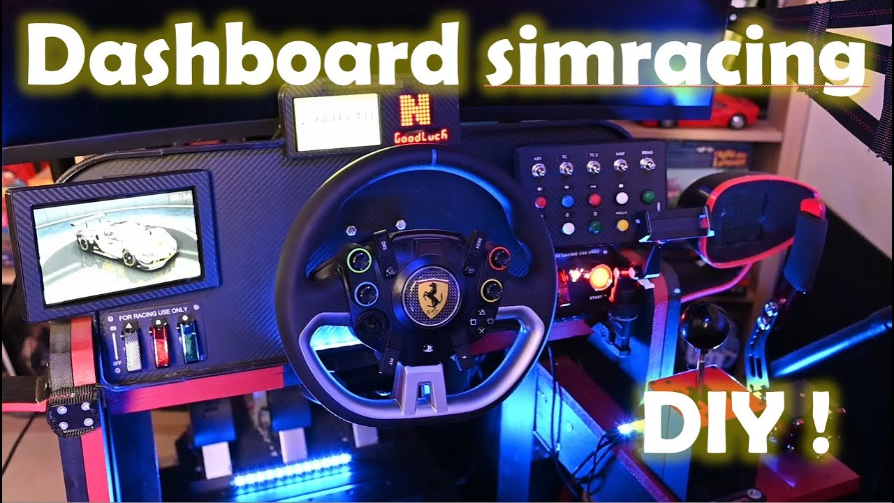 Créer un simulateur de voiture en DIY - MCHobby - Le Blog