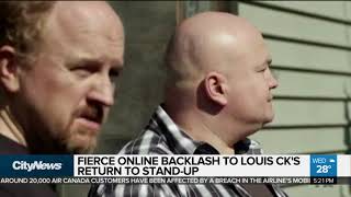 Louis CK returns to the stage