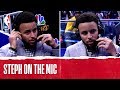 Steph Curry Joins The Broadcast!