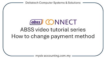 ABSS Connect change payment method