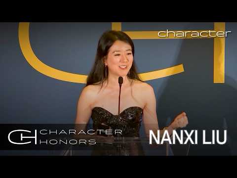 Blaze.tech Founder Nanxi Liu Accepts Emerging Visionary Award | Character Honors
