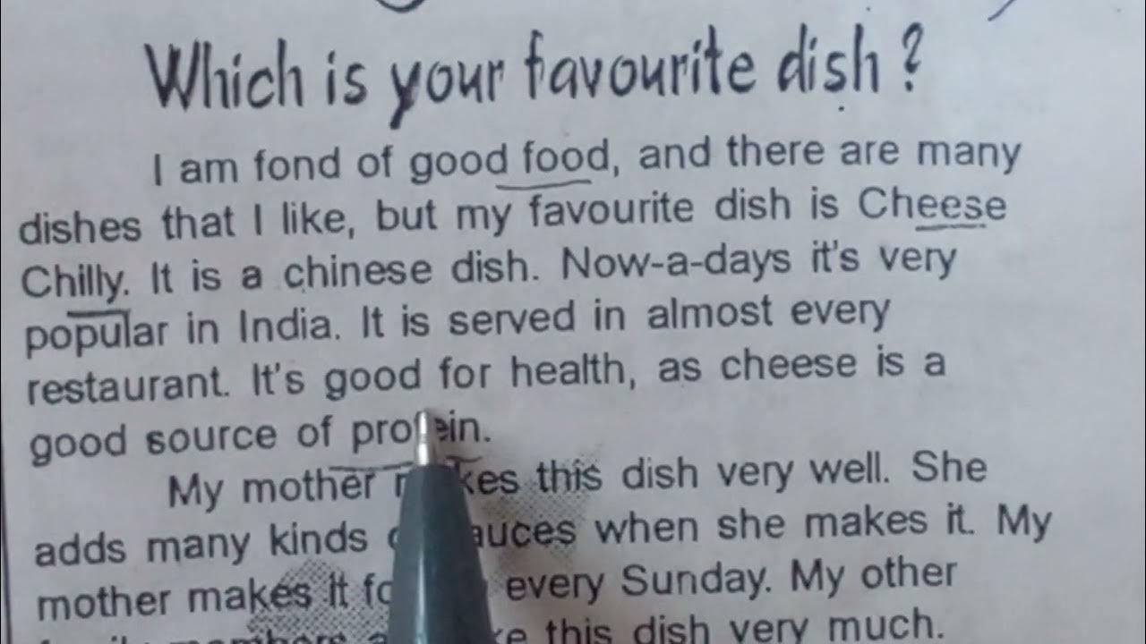 My Favourite Dish Essay food YouTube my-favourite-dish-essay-food-youtube