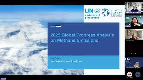 Online Launch of the Global Methane Status Report: Session 2