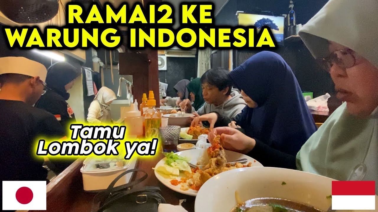 ANAK JEPANG KALAP DI AJAK MAKAN BAKSO INDRAMAYU DI WARUNG DERMAYON